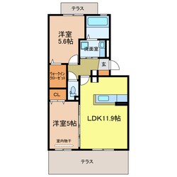 ファミリア金剛の物件間取画像